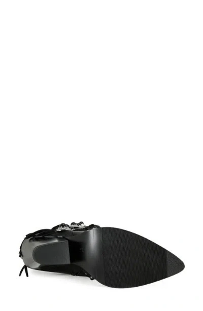 Azalea Wang Pelagius Fringe Western Boot In Multi