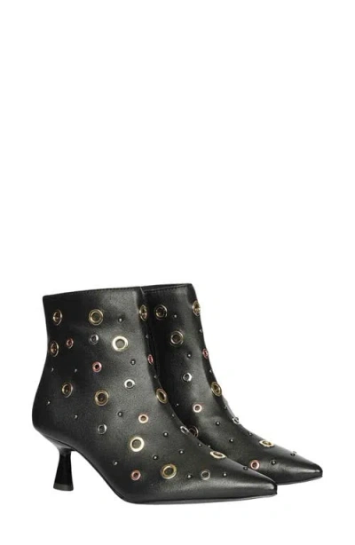 Saint G Uru Pointed Toe Bootie In Animal Print