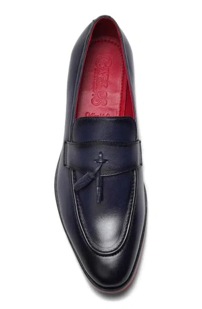 Carlos Santana Encore Tassel Loafer In Blue