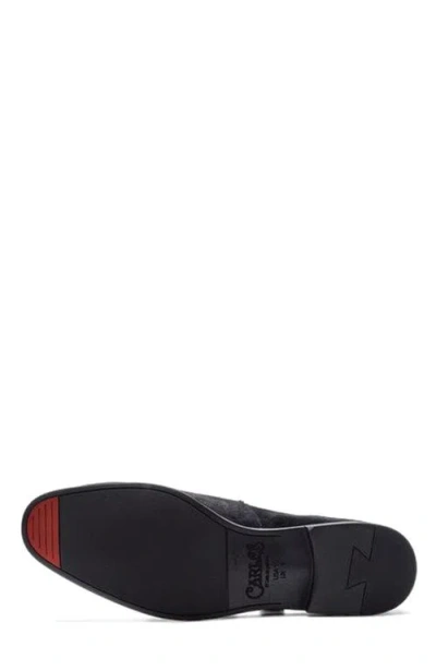 Carlos Santana Virtuoso Double Monk Loafer In Black