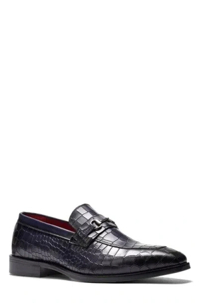 Carlos Santana Havana Bit Loafer In Animal Print