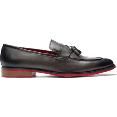 Carlos Santana Encore Tassel Loafer In Brown