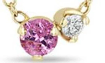 Zoë Chicco 14k Gold Mixed Stone Pendant Necklace In Gold