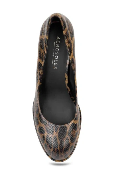 Aerosoles Women's Zarina Pump In Animal Print