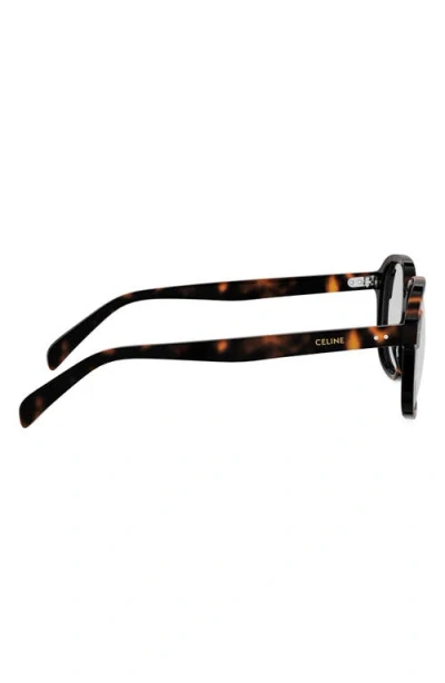 Celine 54mm Thin Geometric Optical Glasses In Black