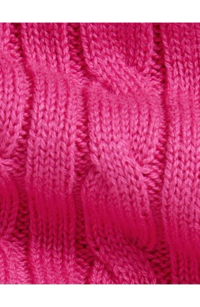 Ralph Lauren Baby Girls Classic Cable Day Dress In Pink