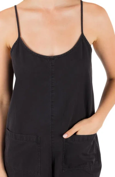 Hurley Wavy Days Romper In Black