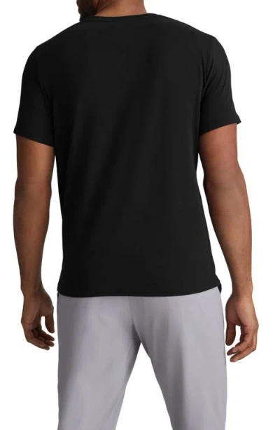 Tommy John 3-pack Second Skin Modal V-neck T-shirts In Black
