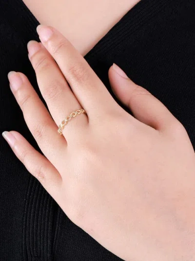 Devata Infinity Ring In Gold
