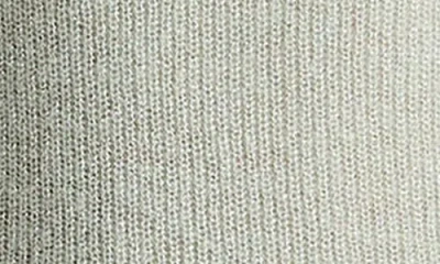 Vince Metallic Sweater In Gray