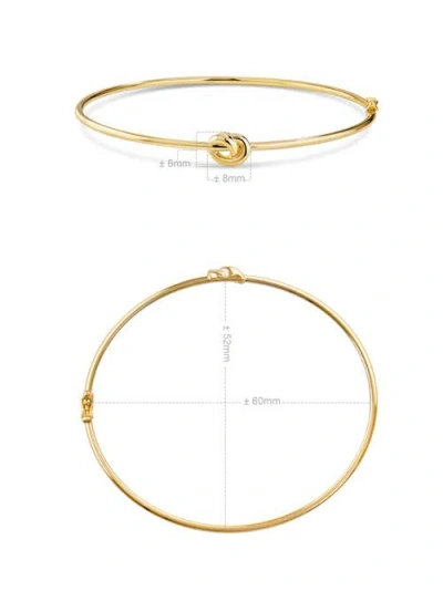 Devata Love Knot Bangle Bracelet In Multi