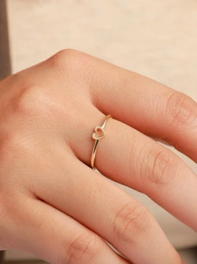 Devata Open Heart Ring In Multi