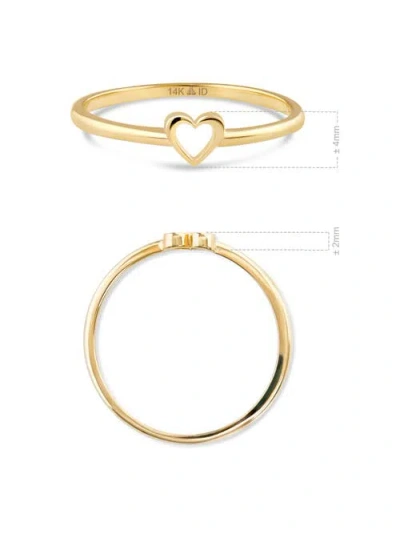 Devata Open Heart Ring In Multi