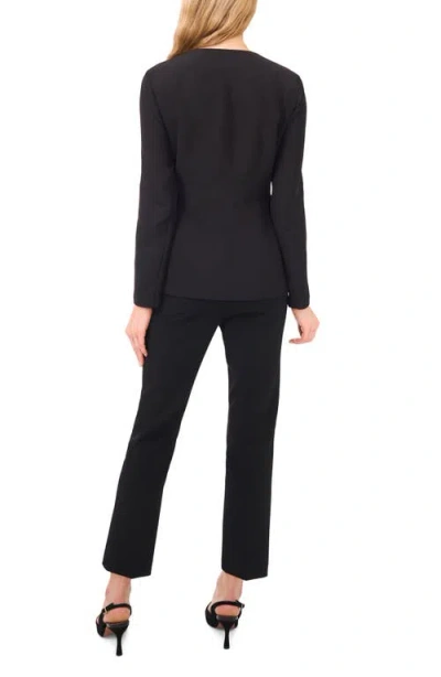 Ted Baker Georgia Shaped Button-up Shirt In Black