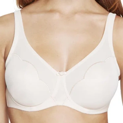 Dominique Intimates Elise Everyday Seamless Minimizer Bra In White