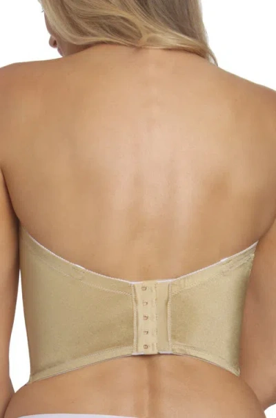 Dominique Intimates Estrada X Strapless Low Back Bustier Bra In Neutral