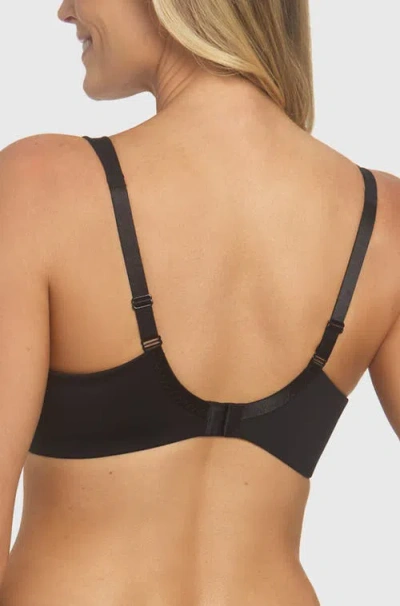 Dominique Intimates Mallory Smoothing Underwire Minimizer Bra In Black