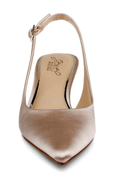 Jewel Badgley Mischka Ilana Slingback Pump In Pink