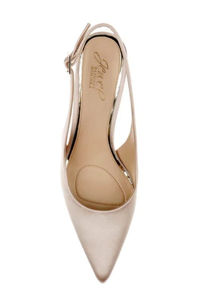 Jewel Badgley Mischka Ilana Slingback Pump In Pink