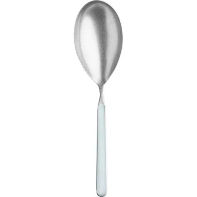 Mepra Fantasia Pewter Risotto Spoon In Blue