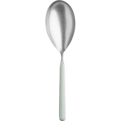 Mepra Fantasia Pewter Risotto Spoon In Blue