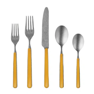Mepra Fantasia Pewter Flatware Set In Multi