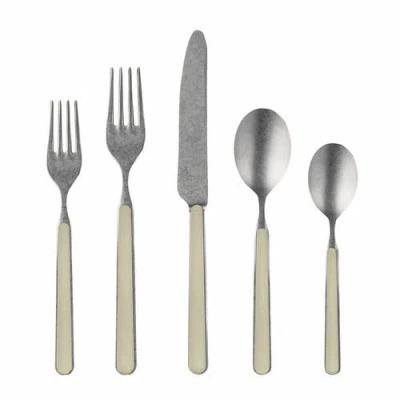 Mepra Fantasia Pewter Flatware Set In Multi