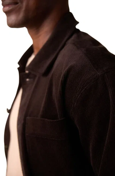 The Normal Brand Corduroy Chore Coat In Brown