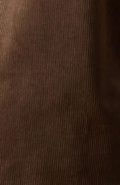 The Normal Brand Corduroy Chore Coat In Brown