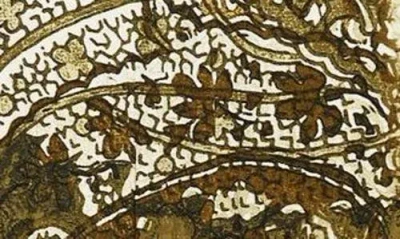 City Chic Raya Long Sleeve Paisley Dress In Multi