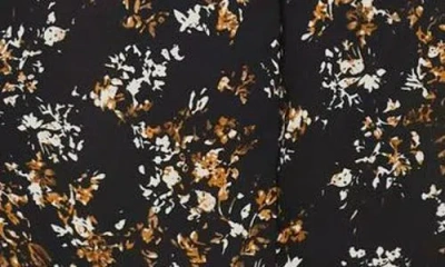 City Chic Lennox Floral Long Sleeve Dress In Pink