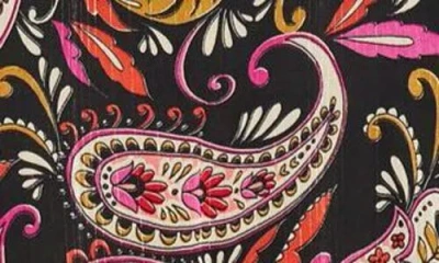 City Chic Gwendolyn Paisley Long Sleeve Tiered Midi Dress In Multi