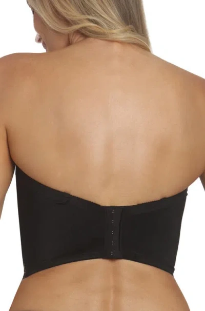 Dominique Intimates Estrada X Strapless Low Back Bustier Bra In Brown