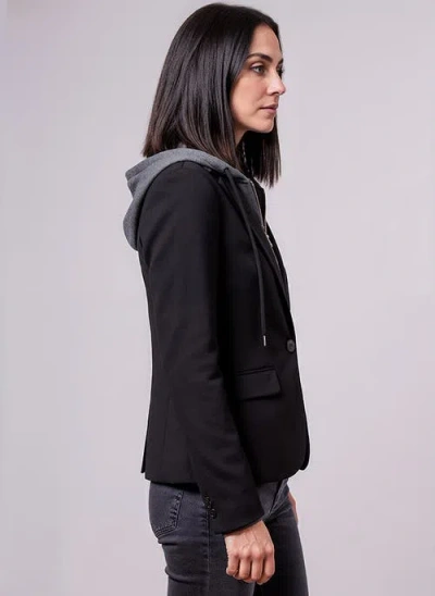 Central Park West Ryder Dickie Blazer In Black