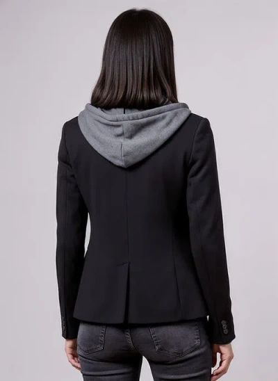 Central Park West Ryder Dickie Blazer In Black