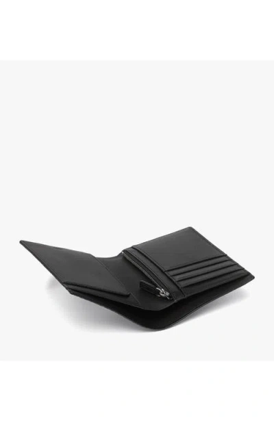 Mcm Ottomar Passport Holder In Rabot Visetos In Black