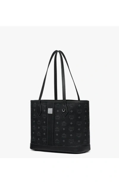 Mcm New Small Liz Shopper In Black