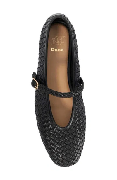 Dune London Headliner Mary Jane Flat In Black