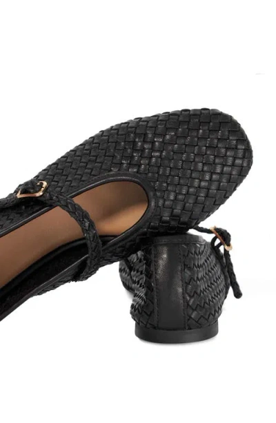 Dune London Headliner Mary Jane Flat In Black