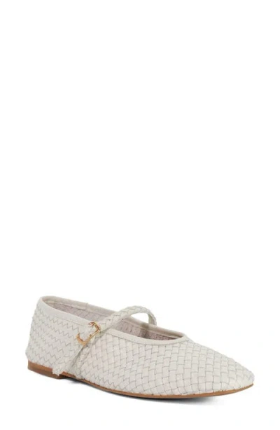 Dune London Headliner Mary Jane Flat In White