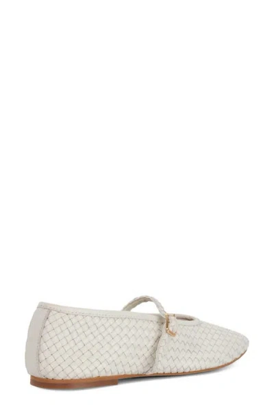 Dune London Headliner Mary Jane Flat In White