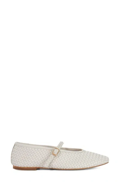 Dune London Headliner Mary Jane Flat In White
