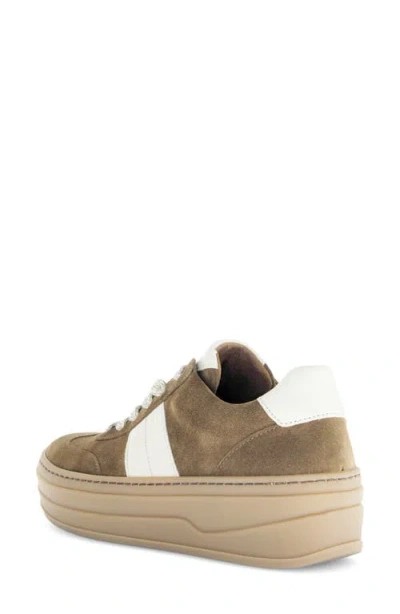 Gabor 73.351 Platform Sneaker In Brown