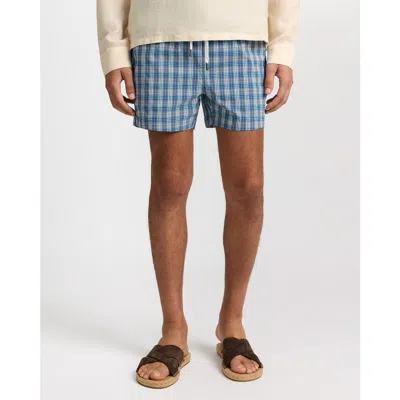 Onia Charles 4" Swim Trunk In Blue