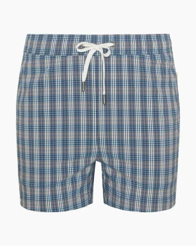 Onia Charles 4" Swim Trunk In Blue