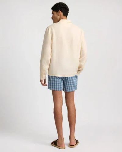 Onia Charles 4" Swim Trunk In Blue