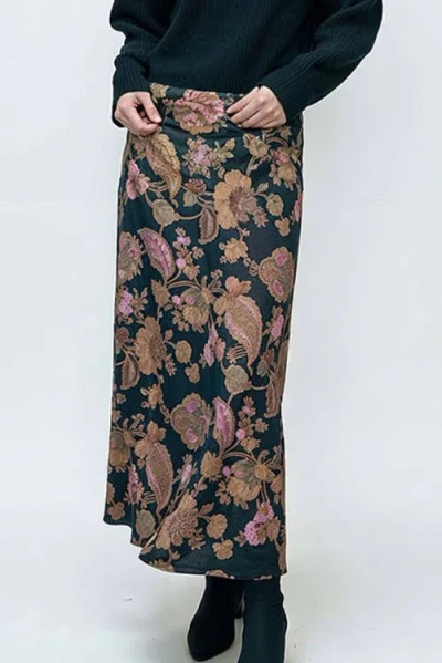 West Of Odalis Ankle Skirt In Multi