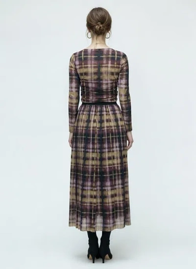 West Of Grace Ankle Skirt In Multi