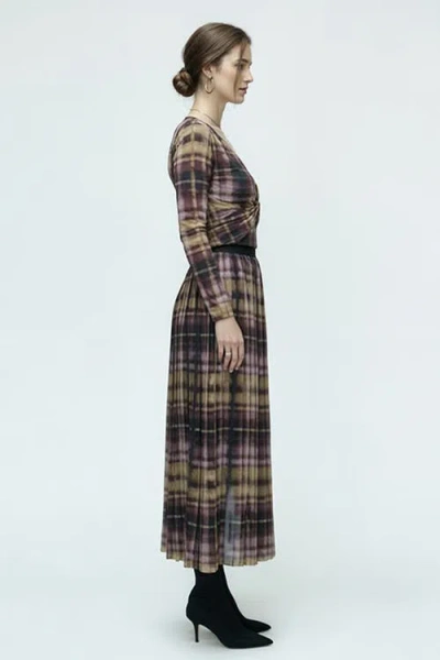 West Of Ophelia Mesh Top In Multi