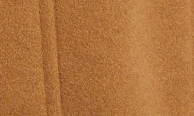 Michael Kors Belted Coat With Oversize Collar In Brown